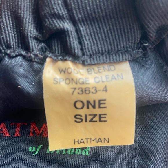 Hatman of Ireland wool tweed vintage flat cap hat snap EUC - Picture 3 of 8